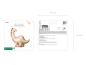 Preview: Brontosaurus Folienballon stehend