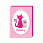 Preview: Katzen Einladungskarten Set