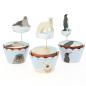 Preview: Arktis Muffinbanderole mit Picker - Eco friendly
