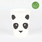 Preview: Panda Party Becher - ECO Friendly