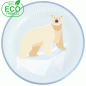 Preview: Arktis Party Teller - Eco friendly