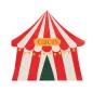 Preview: Zirkus Servietten Zelt
