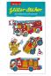 Preview: Feuerwehr Glitter Sticker von Lutz Mauder