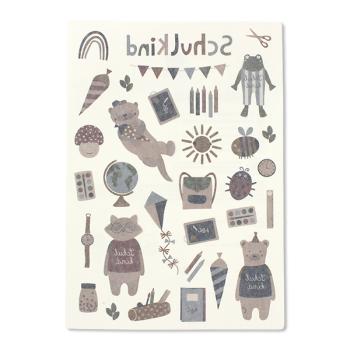 Tattoo Schulkind Nature Kids