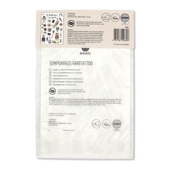 Tattoo Schulkind Nature Kids