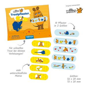 Preview: Die Maus Trostpflaster 10 Stück