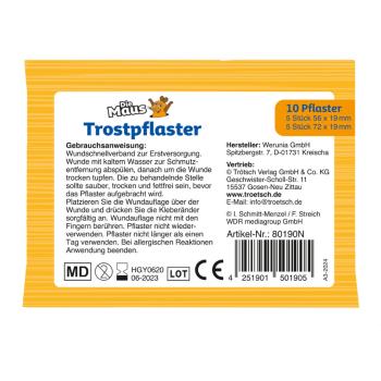 Preview: Die Maus Trostpflaster 10 Stück