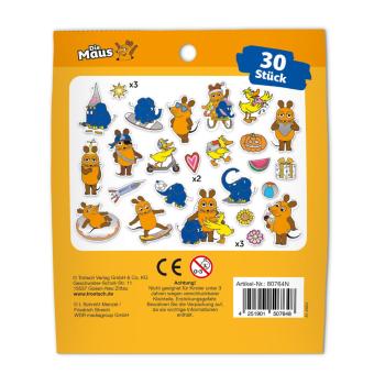 Die Maus Soft-Sticker 30 Stück
