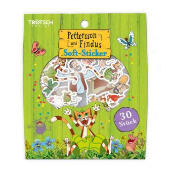 Pettersson & Findus Soft-Sticker 30 Stück