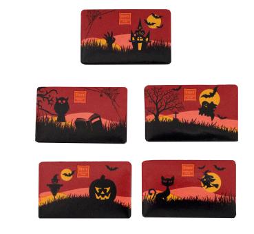 1 Stück Schoko Halloween Täfelchen 7,5g (60,00€/1kg)