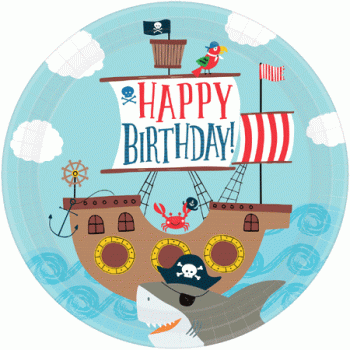Ahoy Piraten Party Teller
