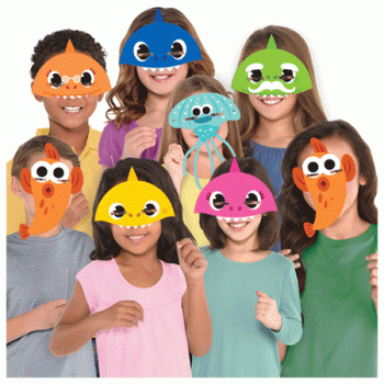 Baby Shark Party Masken
