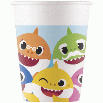 Baby Shark Party Becher