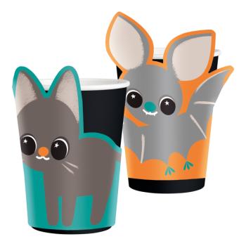 Cats and Bats Party Becher