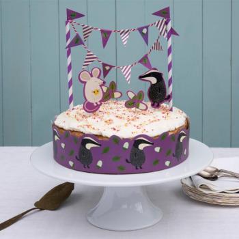 Dachs Mr. Badger Kuchendekoration Kuchengirlande