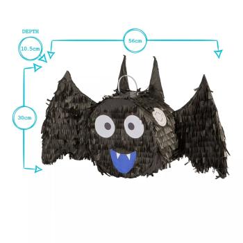 Preview: Pinata Fledermaus mit Augenbinde