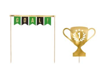 Fußball Tortendeko und Tortenbanner
