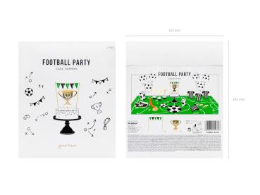 Fußball Tortendeko und Tortenbanner
