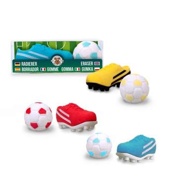 Radierer Fußball-Set
