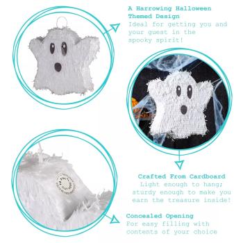 Preview: Pinata Gespenst mit Augenbinde