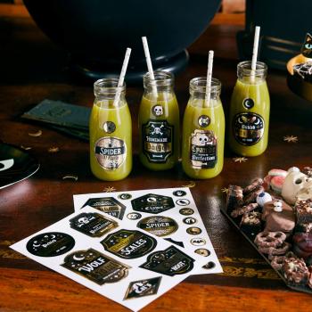 Preview: Halloween Aufkleber 2er Set