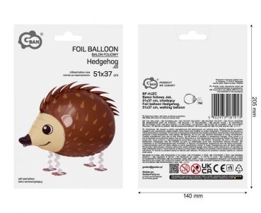 Preview: Igel Walker Folienballon