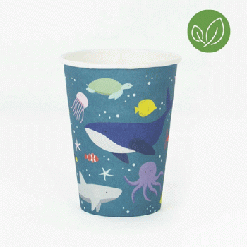 Ocean Party Becher - ECO Friendly