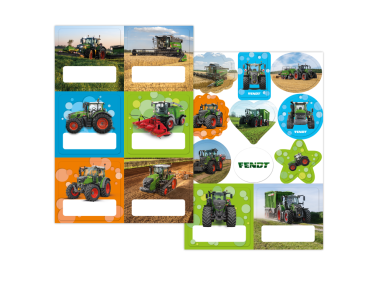 Fendt Traktor Aufkleber 2er Set