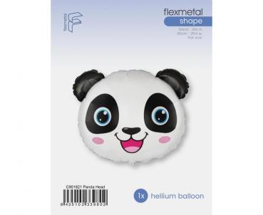 Preview: Panda Kopf Folienballon XXL