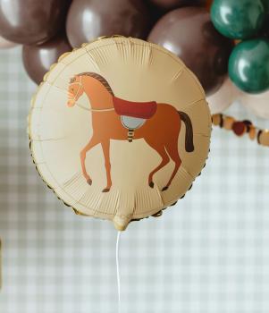 Pferde Party Folienballon