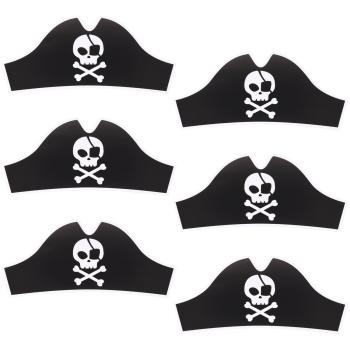 Piratenhüte 6 Stück