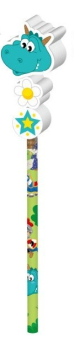 Ritter Bleistift mit Radiergummi Drache
