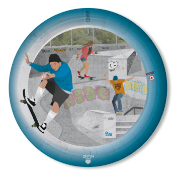 Skatepark Party Teller