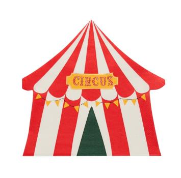 Zirkus Servietten Zelt