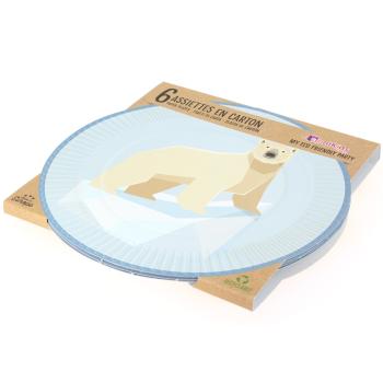 Arktis Party Teller - Eco friendly