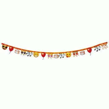 emoji Party Girlande