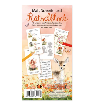 Preview: Mal- und Rätselblock Elfenprinzessin