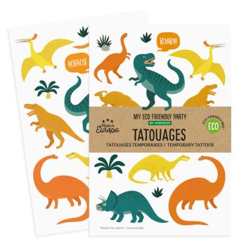 Dinosaurier Tattoos Eco friendly