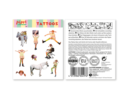 Pippi Langstrumpf Tattoos