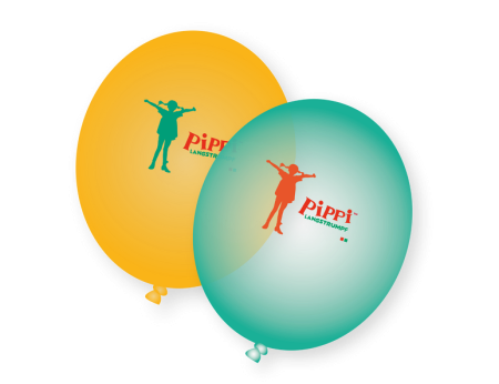 Pippi Langstrumpf Luftballons