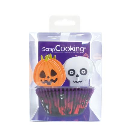 Halloween Muffinförmchen und Picker
