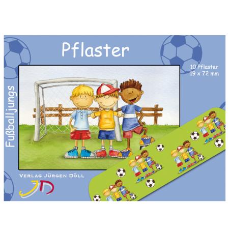 Pflasterbriefchen Fußball