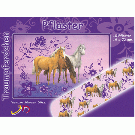 Pferde Pflasterbriefchen Traumpferdchen