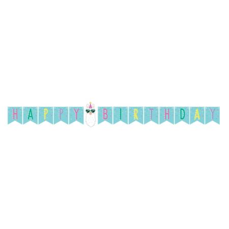 Lama Happy Birthday Girlande (1,59€/Meter)