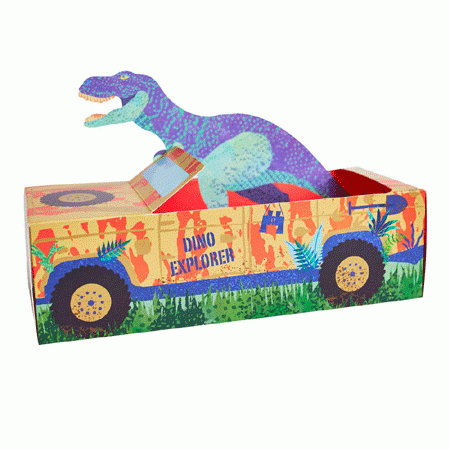 Dino Explorer Food Trays 4 Stück