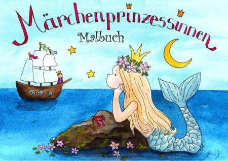 Märchenprinzessinnen Malbuch