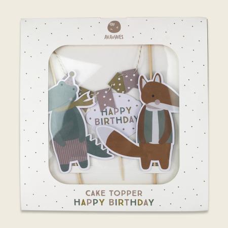 Tortendeko Happy Birthday