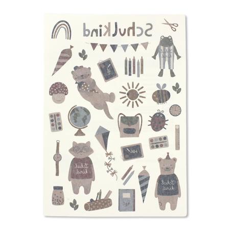 Tattoo Schulkind Nature Kids