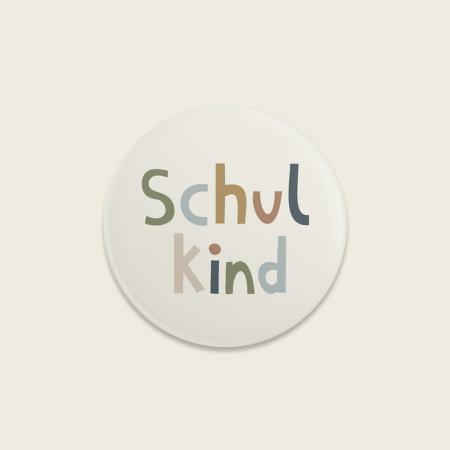 Button Schulkind - Nature Kids