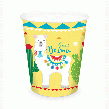 Lama Party Becher be cool